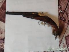 Pistola antica antecedente al 1800