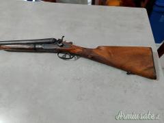 Doppietta calibro16 a cani sterni-Liegi,meta xix secolo-cimello da collezione