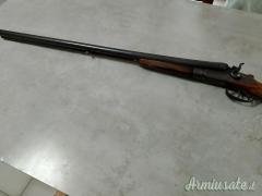 Doppietta calibro16 a cani sterni-Liegi,meta xix secolo-cimello da collezione