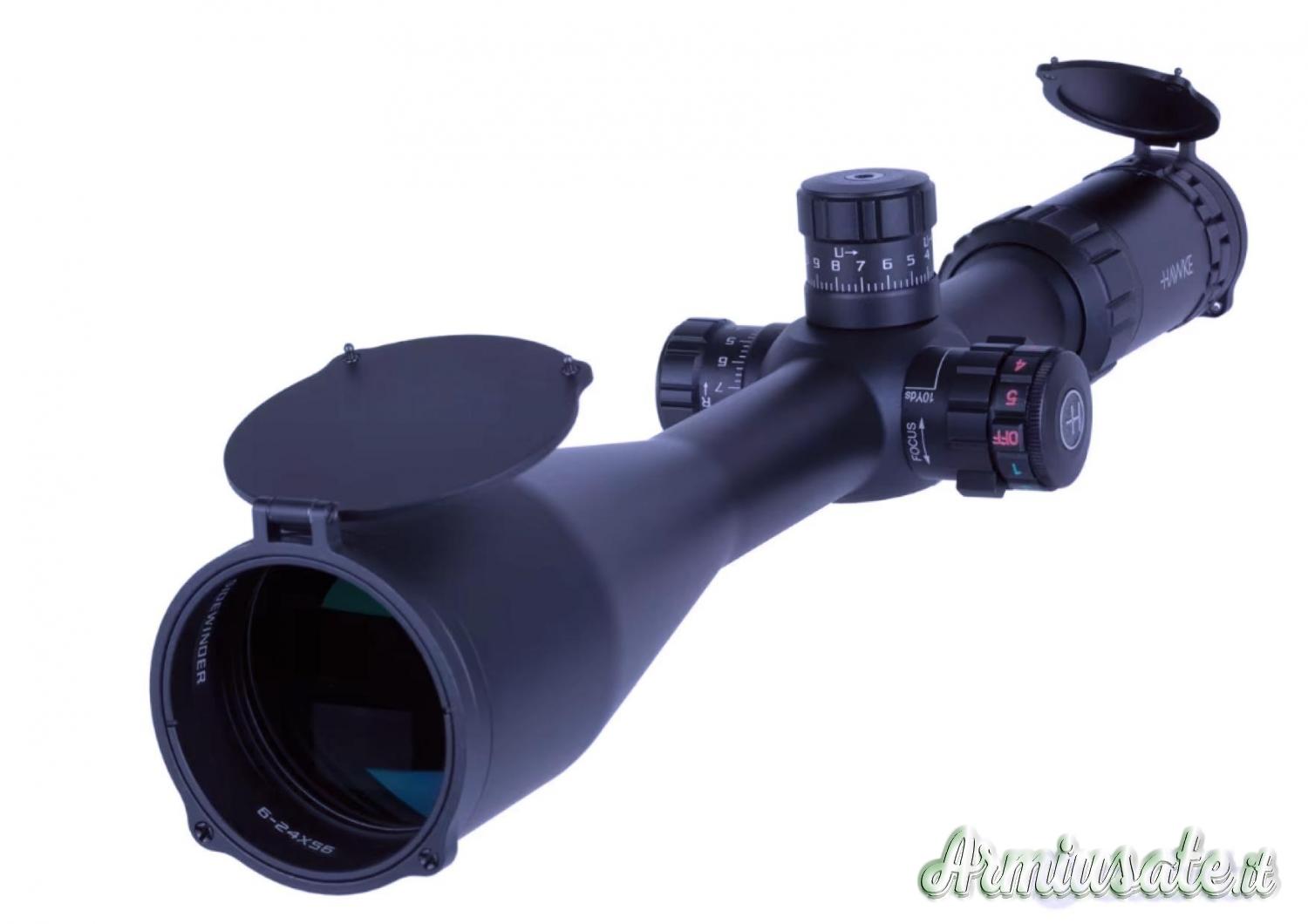 Ottica da Puntamento Hawke mod Sidewinder 6-24x56 FFP Ottica da Puntamento Hawke mod Sidewinder 6-24x56 FFP