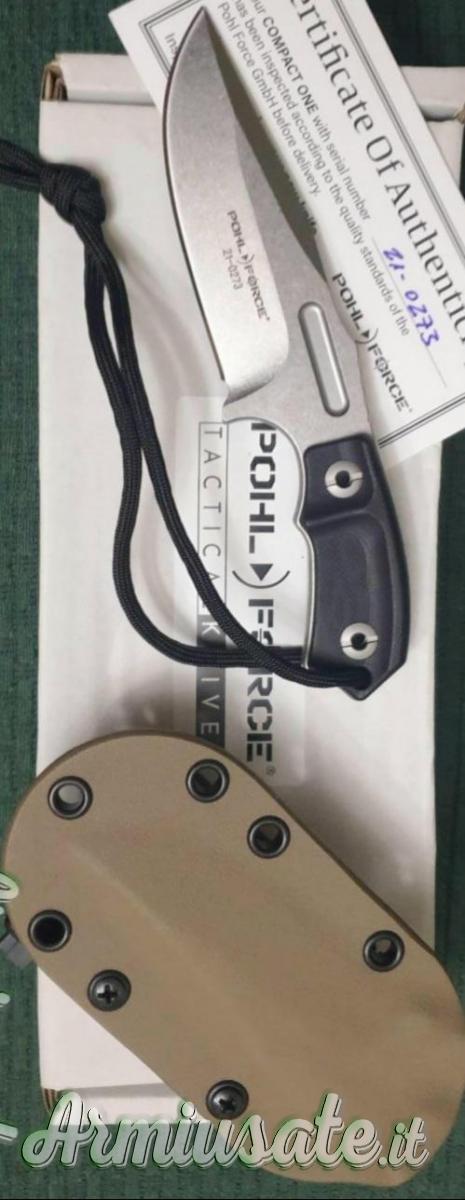 Coltelli da caccia / sportivi - POHL FORCE Messer Compact One SW Coltelli da caccia / sportivi - POHL FORCE Messer Compact One SW