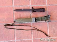 VIETNAM-ORIGINAL M6 US ARMY- PWH - WITH M8A1 SCABBARD VIETNAM W/BOX