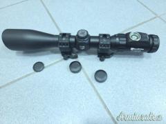 nikko stirling 1.5-6x44 tubo da 30 mm ret. et4k illuminato