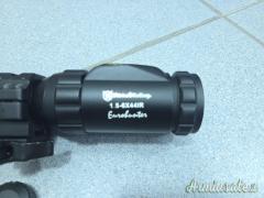 nikko stirling 1.5-6x44 tubo da 30 mm ret. et4k illuminato