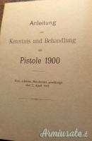 CEDO libretto istruzioni luger mod 1900 CH