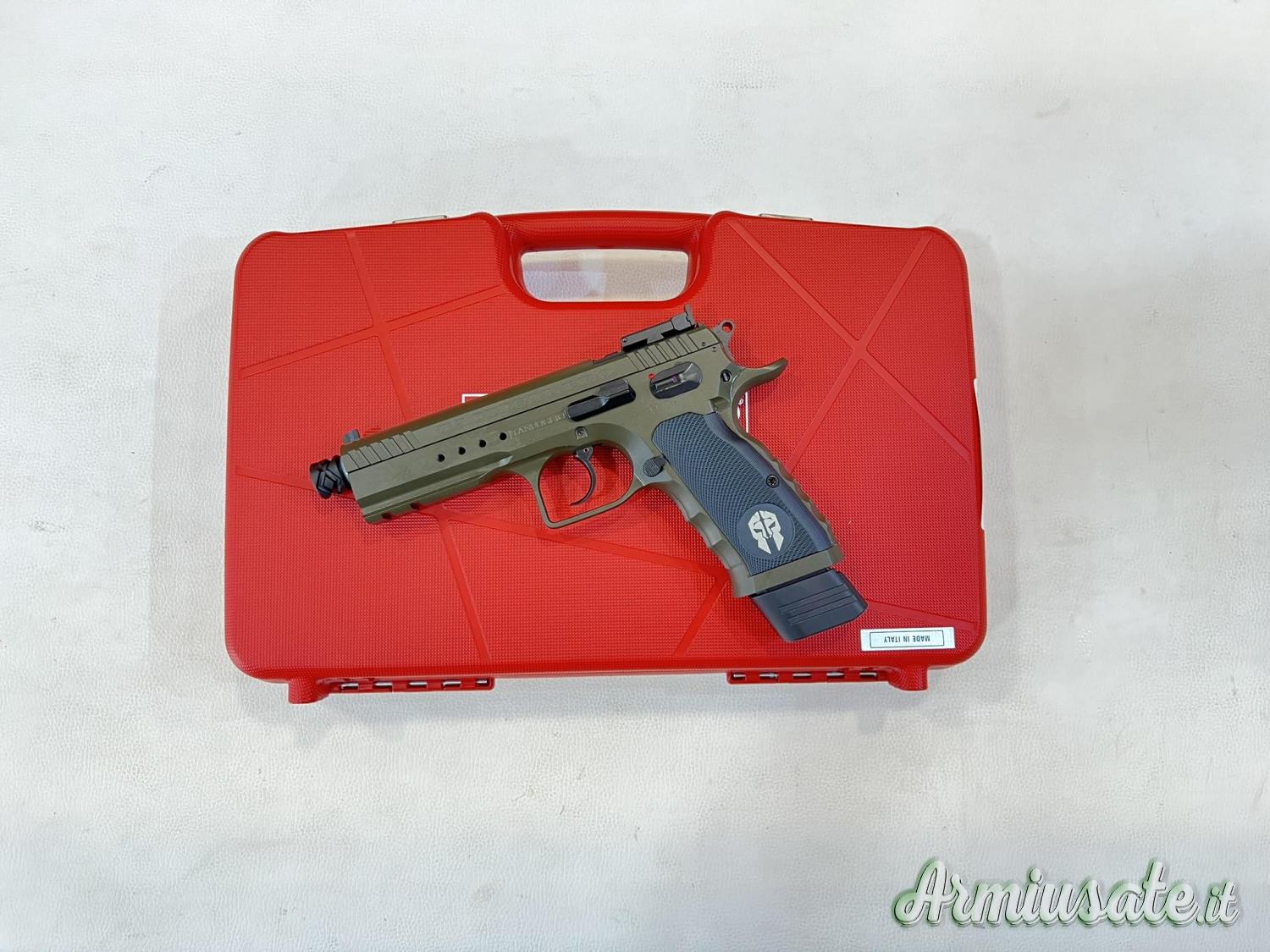TANFOGLIO TACTICAL PRO GREEN - 9X19 TANFOGLIO TACTICAL PRO GREEN - 9X19