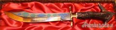 Coltello Indiana Maniago Damasco