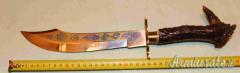 Coltello Indiana Maniago Damasco