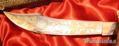 Coltello Indiana Maniago Damasco