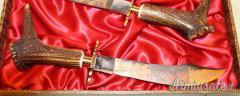 Coltello Indiana Maniago Damasco