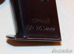 Caricatore Walther PP  Calibro  7,65