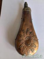 Fiaschetta portapolvere d'epoca