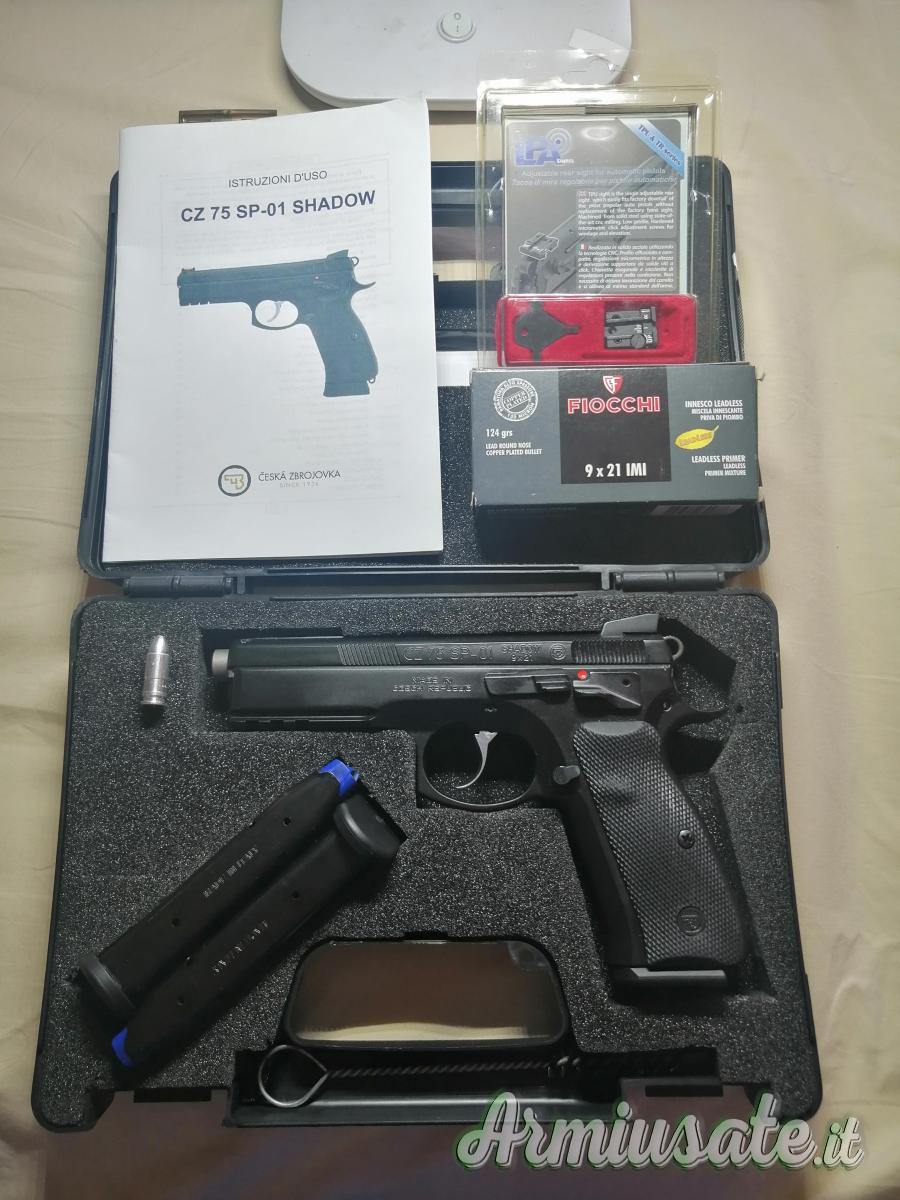CZ | Ceska Zbrojovka CZ 75 SP 01 SHADOW 9x21mm IMI CZ | Ceska Zbrojovka CZ 75 SP 01 SHADOW 9x21mm IMI