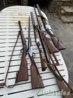 Vendo vari fucili da caccia calibro 12 e 20
