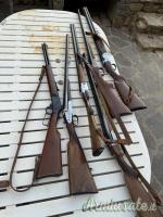 Vendo vari fucili da caccia calibro 12 e 20