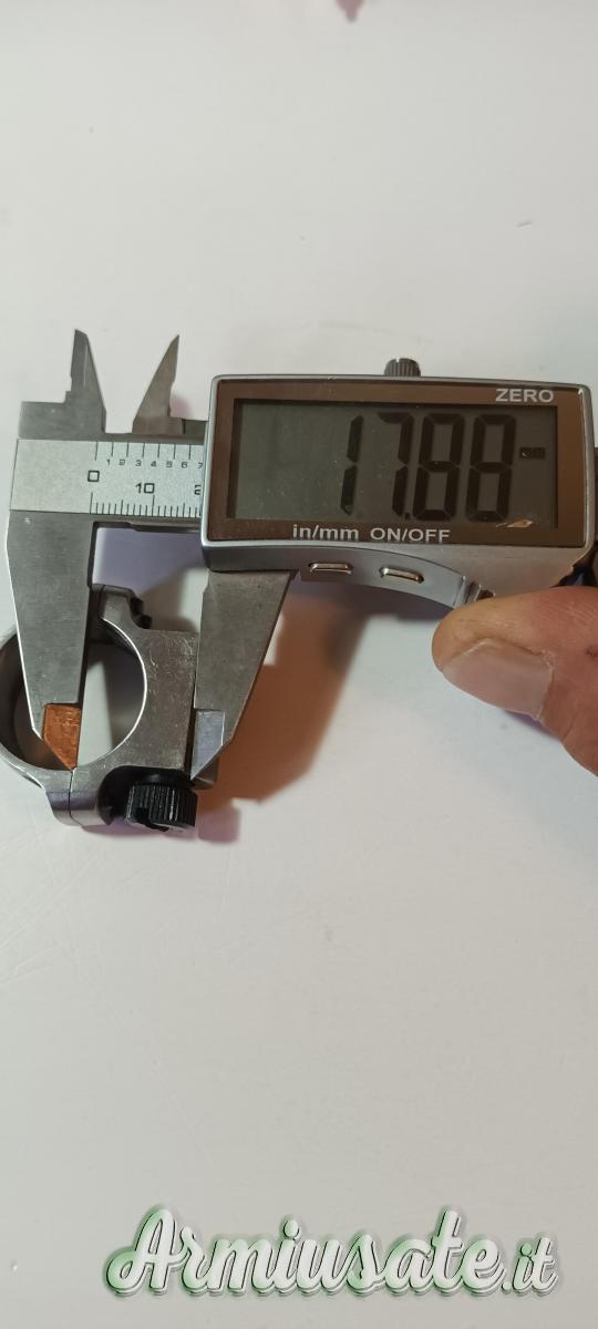 N 3 ANELLI ATTACCO RUGER TUBO 1 POLLICE N 3 ANELLI ATTACCO RUGER TUBO 1 POLLICE