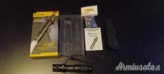Torce Nitecore professionali 1800 lumens modelli P12GTS e EC23