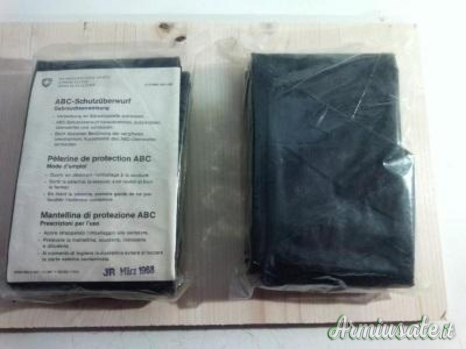 Mantella anti NBC militare Mantella anti NBC militare