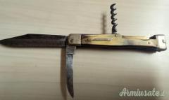 Coltello tascabile antico da collezione prodotto dall'azienda Marx & Co. Celebrated