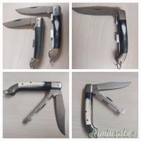 Coppia coltelli Indiana uso caccia Marca Maniago Italy  In perfette condizioni come nuovi mai usati.