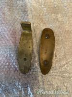 Calcioli in ottone per carabine ant. 1890