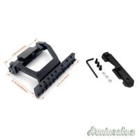 KIT STAFFA E SLITTA RAIL OTTICA PER AK47, TYPE56, AK74