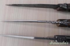 Tre coltelli Laguiole da collezione tascabili Francia