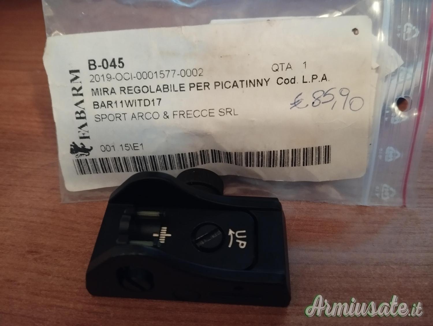 Tacca di mira Fabarm Tacca di mira Fabarm