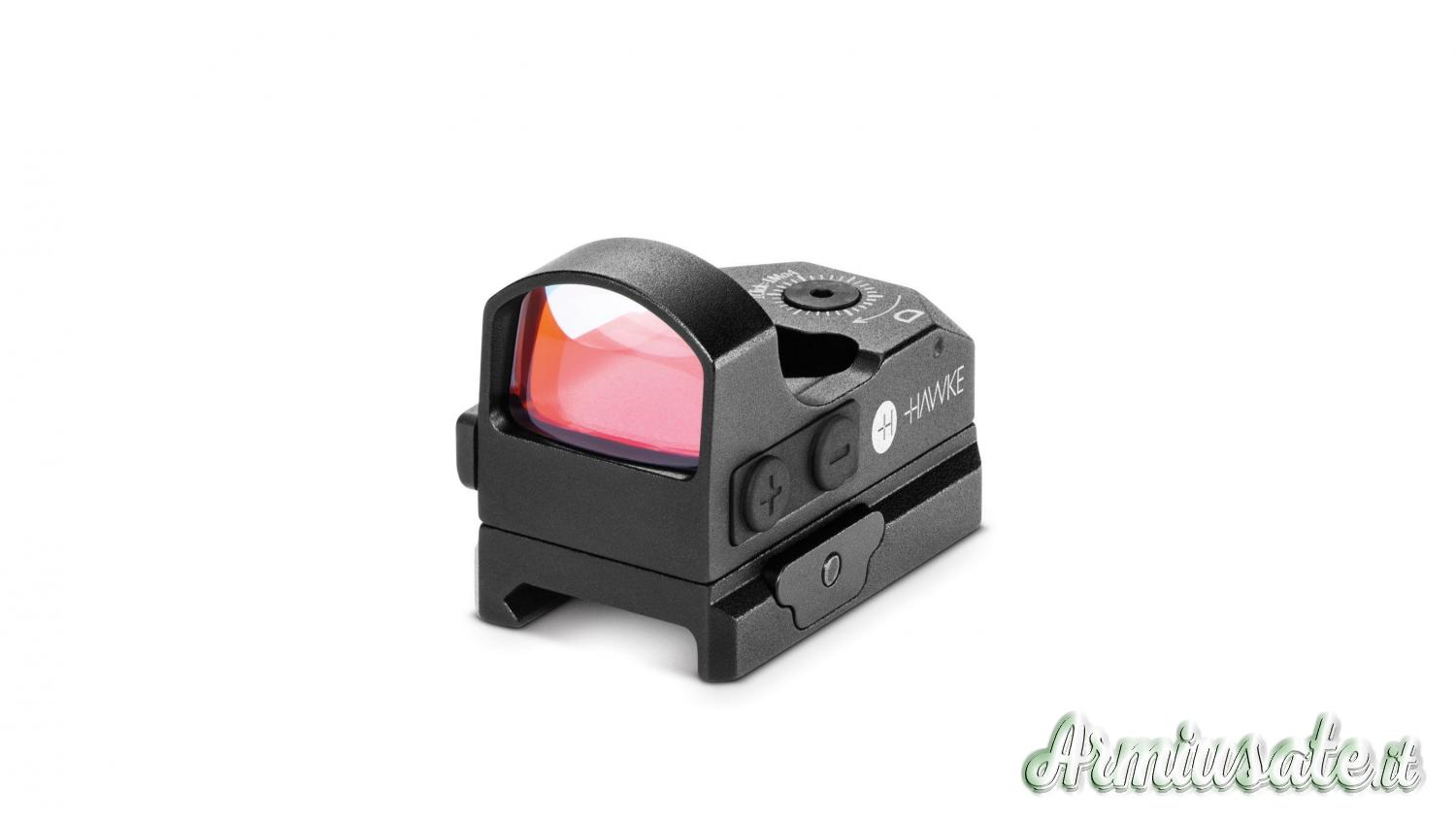 Punto rosso HAWKE Dot 3.MOA C/Attacco Weaver Punto rosso HAWKE Dot 3.MOA C/Attacco Weaver