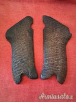 Coppia guancette legno luger