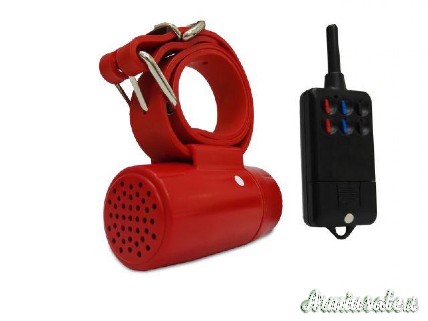 COLLARE TELEBEEPER 11 CON TELECOMANDO (ROSSO) MULTISOUND COLLARE TELEBEEPER 11 CON TELECOMANDO (ROSSO) MULTISOUND