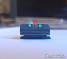 TACCA DI MIRA e MIRINO LPA PER GLOCK.