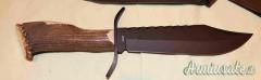 VENDUTO------------------------Coltello Hen  Roster Bowie German Steel