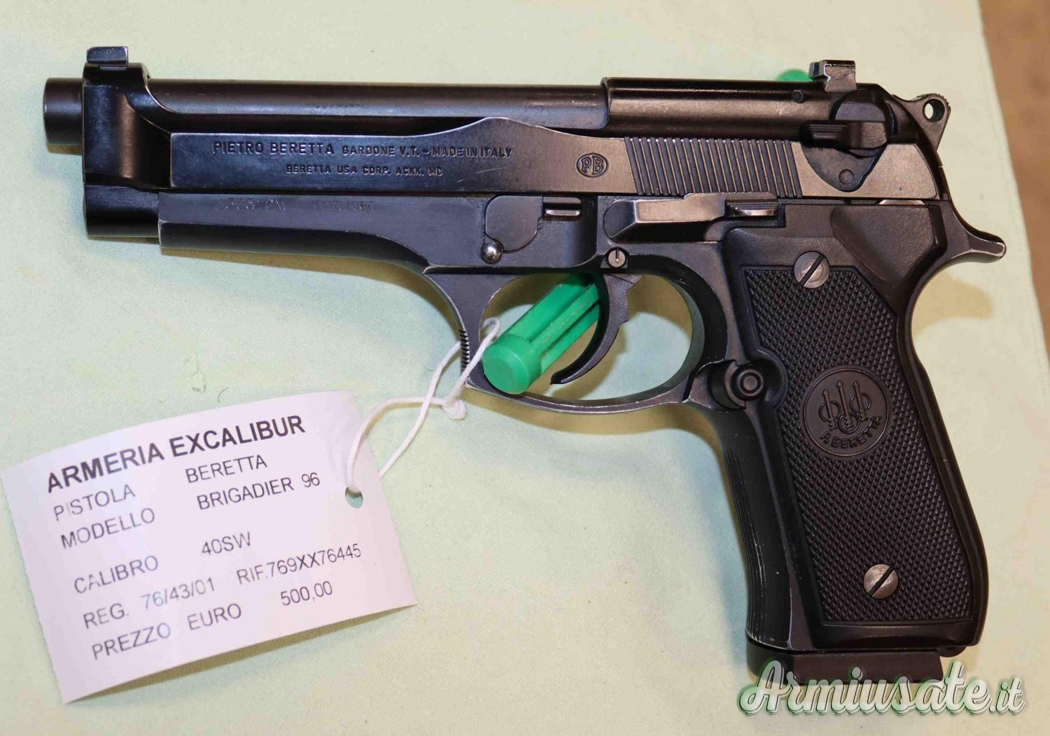 Pistola Beretta 96 Brigadier Cal. 40SW Pistola Beretta 96 Brigadier Cal. 40SW