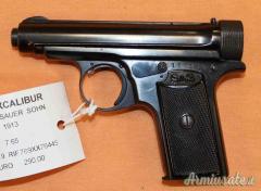 Pistola Sauer Sohn 1913  Cal. 6,35
