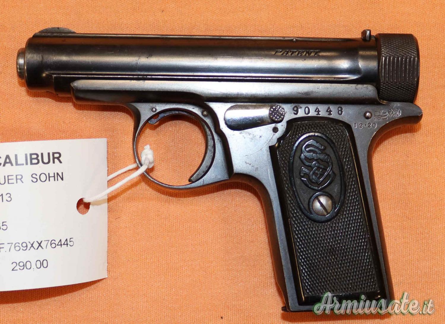 Pistola Sauer Sohn 1913 Cal. 7,65 Pistola Sauer Sohn 1913 Cal. 7,65