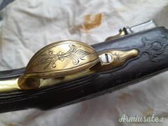 Pistola a pietra da ufficiale cavalleria epoca napoleonica