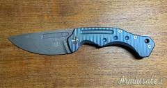 Fox - Desertfox Damascus - Blue Light Titanium - FX-521DLB - coltello chiudibile
