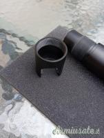 Silenziatore softair Gemtech M4 metallo
