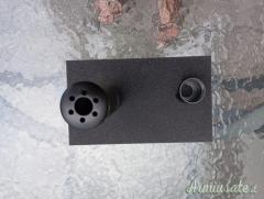 Silenziatore softair Gemtech M4 metallo
