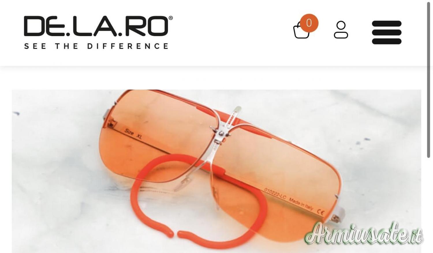 Voucher DE.LA.RO – 300 € per occhiali e accessori Voucher DE.LA.RO – 300 € per occhiali e accessori