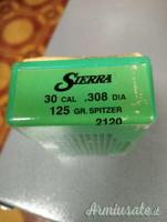 Palle sierra 308   125gr.  Sierra 6mm 107 gr