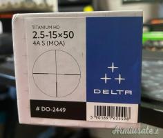 Delta Titanium 2.5-15x50 HD SF Duplex