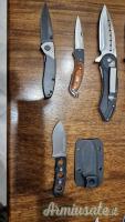 Coltelli caccia, militari, sportivi vendo prezzo modico
