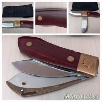 COLTELLO ARTIGIANALE PER FRECCE TRICOLORE RARO  INDIANA ITALY