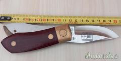 COLTELLO ARTIGIANALE PER FRECCE TRICOLORE RARO  INDIANA ITALY
