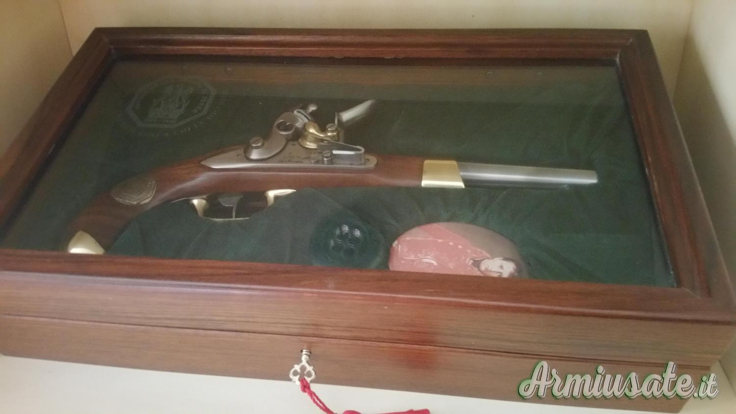pistola avancarica commemorativa Re d'Italia Napoleonica - funzionante pistola avancarica commemorativa Re d'Italia Napoleonica - funzionante