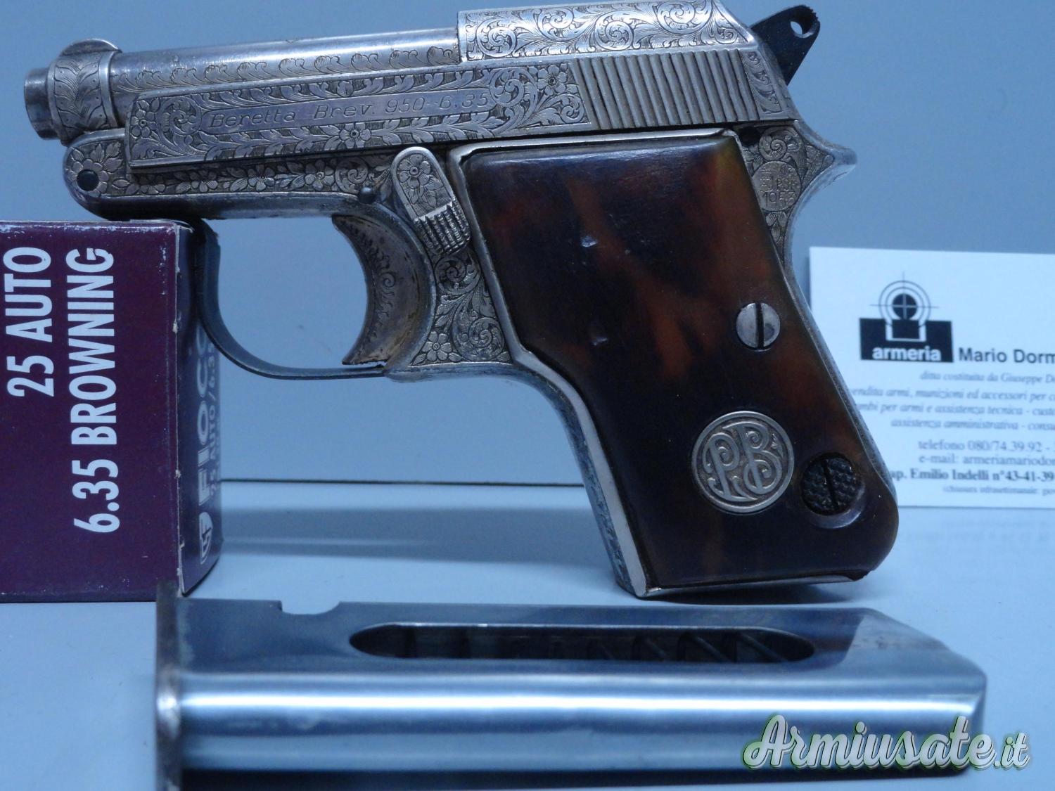 BERETTA brev. 950 deluxe cal. 6,35 mm BERETTA brev. 950 deluxe cal. 6,35 mm