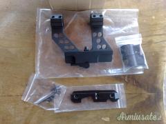 AK47-74 Staffa con anelli + scina laterale per montaggio ottica