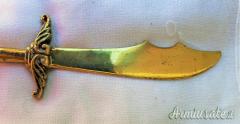 RARO TAGLIACARTE FASCISTA DEI “FUCILIERI DEL BATTAGLIONE SAN MARCO” (REGNO D’ITALIA)